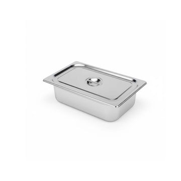 Stainless Steel Handled Lid For Gastronorm 2/3 Pans