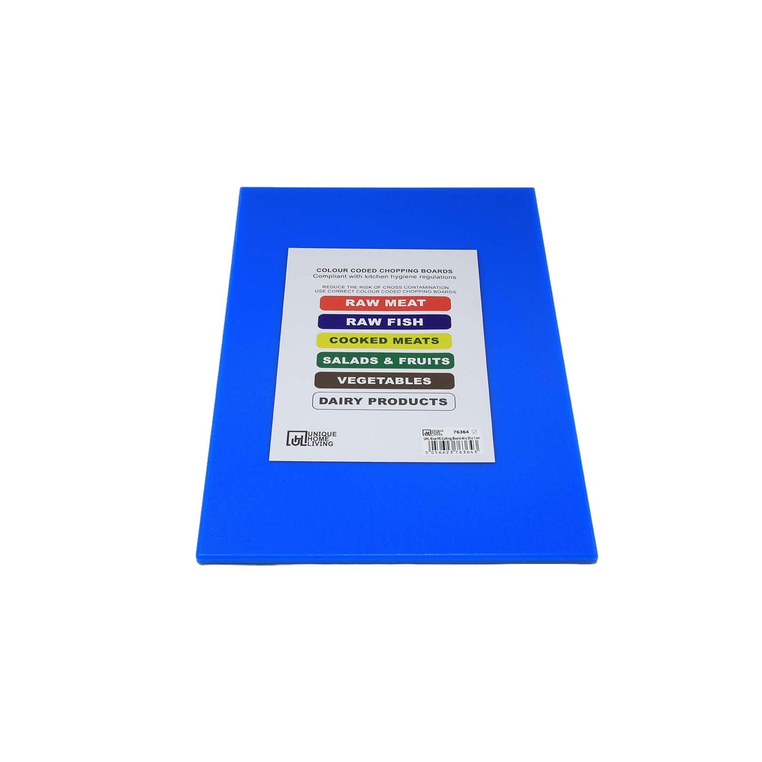 PE Plastic Blue Professional Chopping Board  for Raw Fish