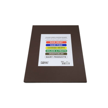 PE Plastic Brown Professional Chopping Board for Vegetables