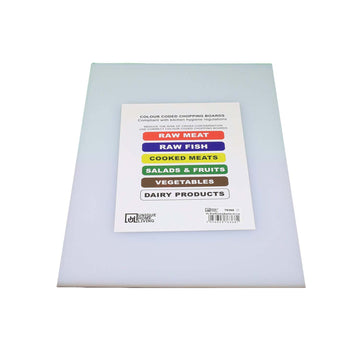 PE Plastic White Professional Chopping Board for Dairy Products