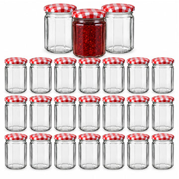24Pcs 470ml Twist Top Preserve Jars