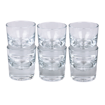 6Pcs Pasabahce Grande 135ml Shot Glasses