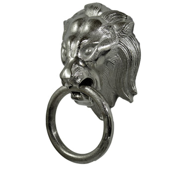 Aluminium Antique Lion Wall Art Hanging Door Knocker