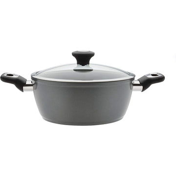 Thomas Titanium Cookware 20cm 2.1L Casserole Pan with Glass Lid