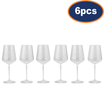 6pcs 310ml Large Livellara White Wine Glasses