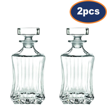 2pcs 750ml Whiskey Decanter Bottle