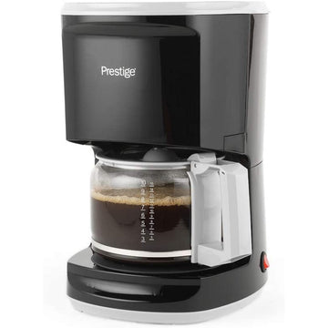 Prestige Stainless Steel Black Coffee Maker