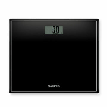 Salter Black Glass Electronic Bathroom Weighing Scale