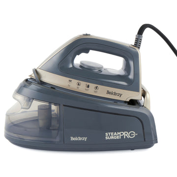 Beldray Titanium Steam Surge Pro Iron - Steam Station With 1.2L Water Tank 2400W