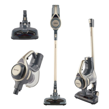 Beldray Airgility Cordless Stick Vacuum Titanium 22.2V Handheld HEPA Filter 100W