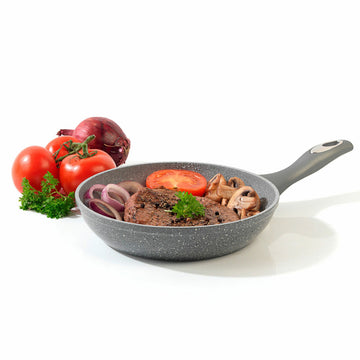 Salter 20cm Grey Marblestone Frying Pan