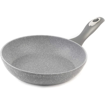 Salter 24cm Grey Marblestone Forged Aluminium Frying Pan