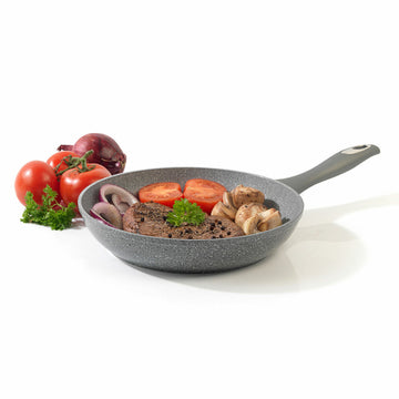 Salter 28cm Grey Marblestone Forged Aluminium Frying Pan