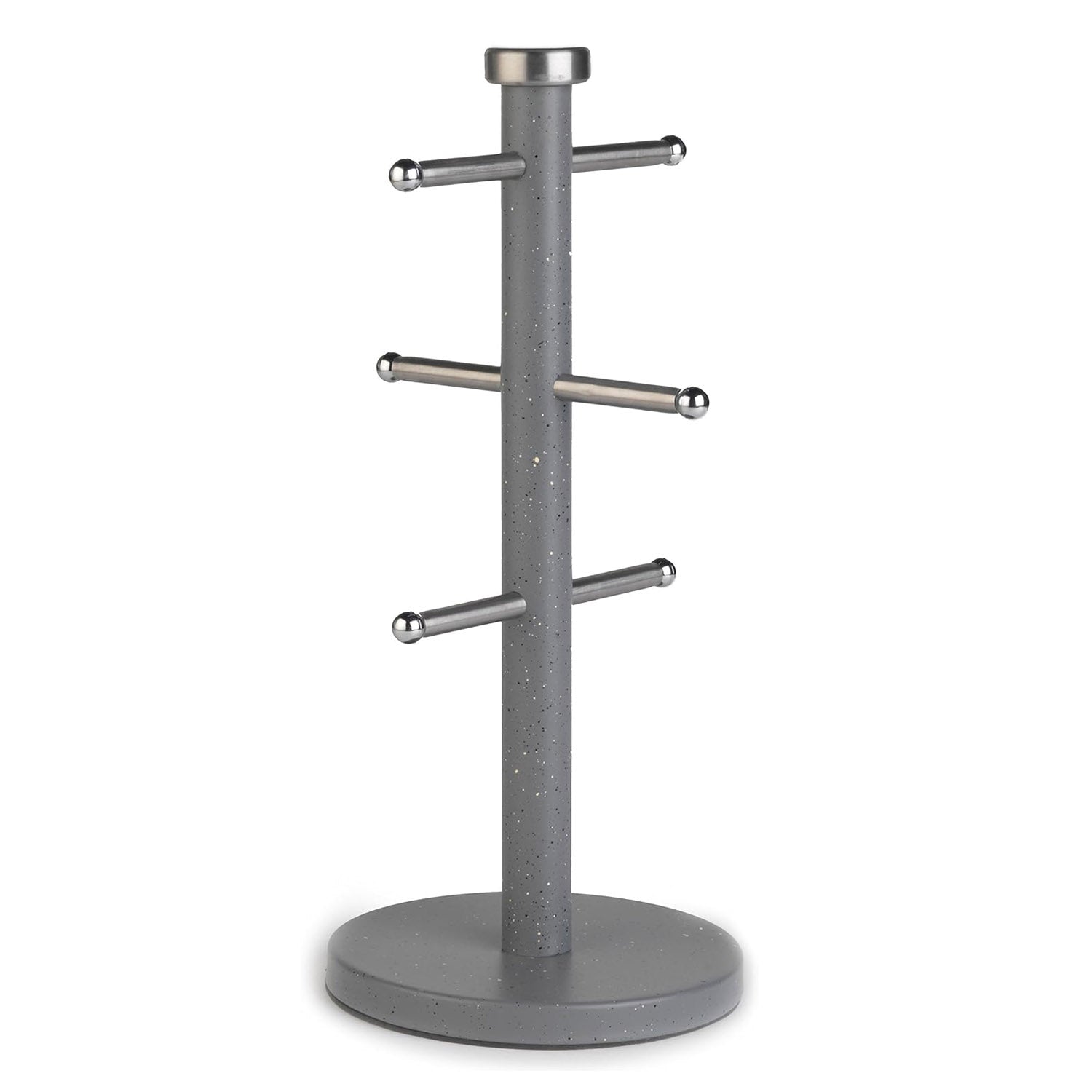Salter 34.5cm Marble Collection Grey Mug Tree Holder