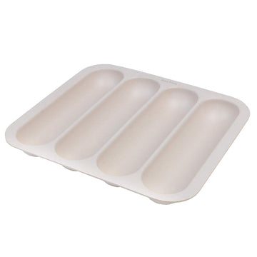 Salter Earth Bamboo Cream 4-Partition Cutlery Tray