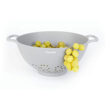 Salter Earth Grey Bamboo Fibre Colander