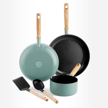 GreenPan Mayflower 5Pc Ceramic Non-Stick Cookware Set