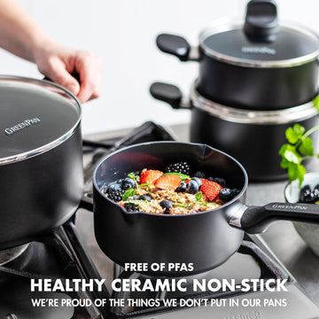 GreenPan Thermolon 4Pc Ceramic Non-Stick Cookware Set