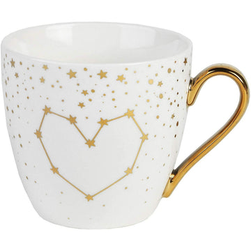 2PCS Kendal Gold Heart Mug