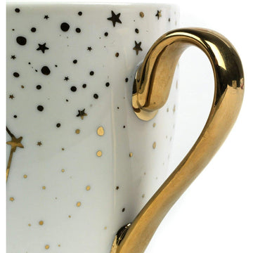 Cambridge Kendal Gold Heart Stars Fine China Mug