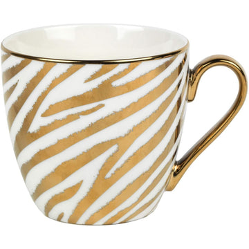 2PCS Heart & Zebra Design Mug