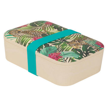 Cambridge Tropical Leopard Reusable On-the-Go Lunch Box