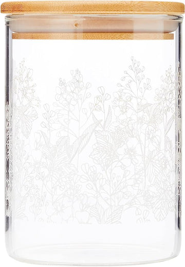 Cambridge 650ml Glass Spring Meadow Preserving Storage Jar
