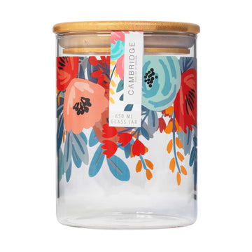 Cambridge 650ml Glass Arielle Preserving Storage Jar