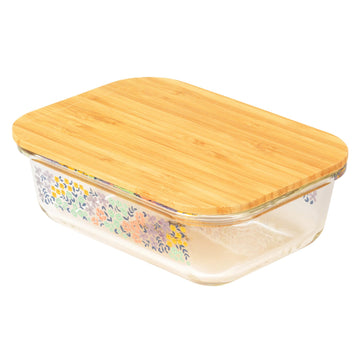 Cambridge Kaia Glass Lunch Box with Bamboo Lid