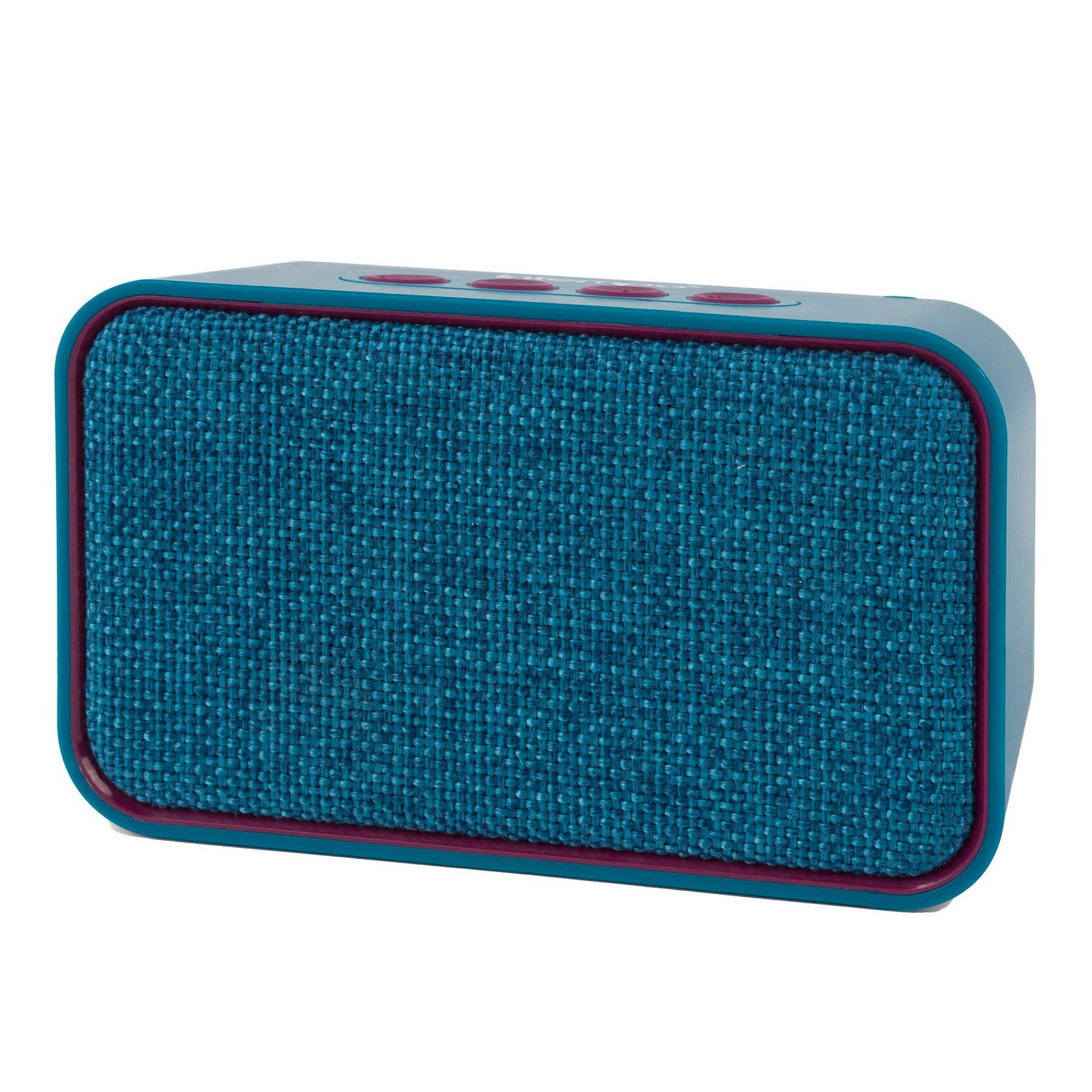 Wireless Retro Bluetooth Rechargeable Blue 6W Fabric Speaker