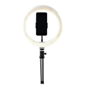 Intempo LED Ring Light Tripod With Selfie Phone Holder