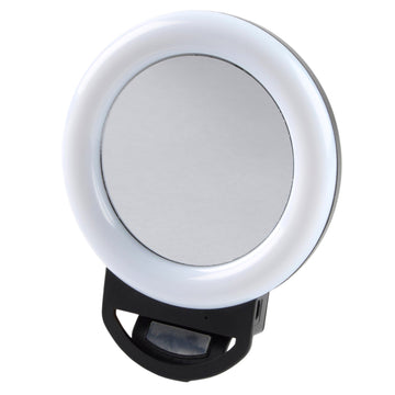 Intempo 11.6cm  Warm Cool Tone Mini Clip On Portable Selfie Ring Light