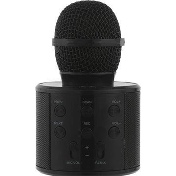 Intempo Black Bluetooth Karaoke Speaker With Microphone