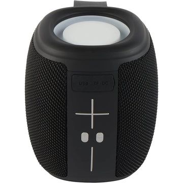 5-Watts Black Portable LED Bluetooth Speaker
