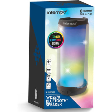 Intempo Bluetooth Speaker With LED Light