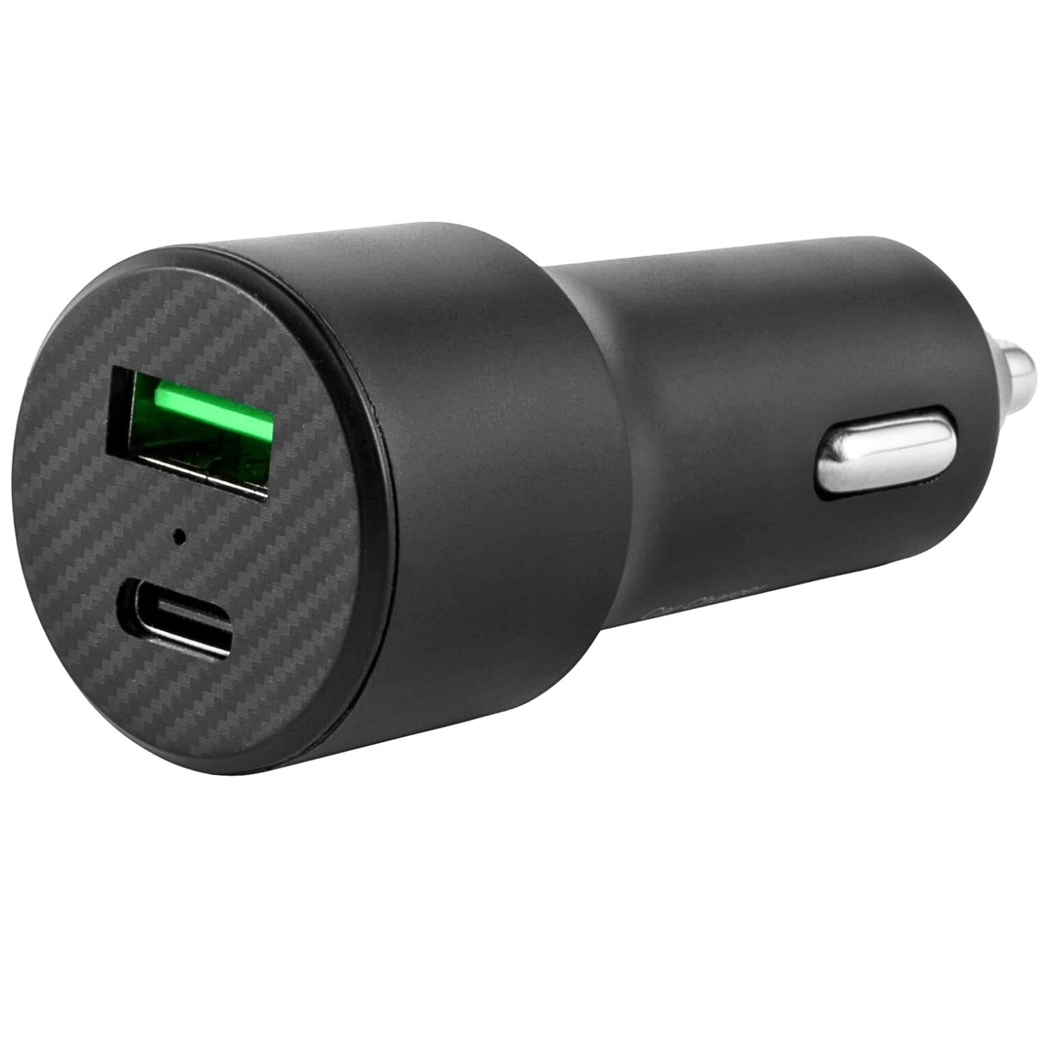 12W Dual Port Cigarette Lighter Charging Adapter