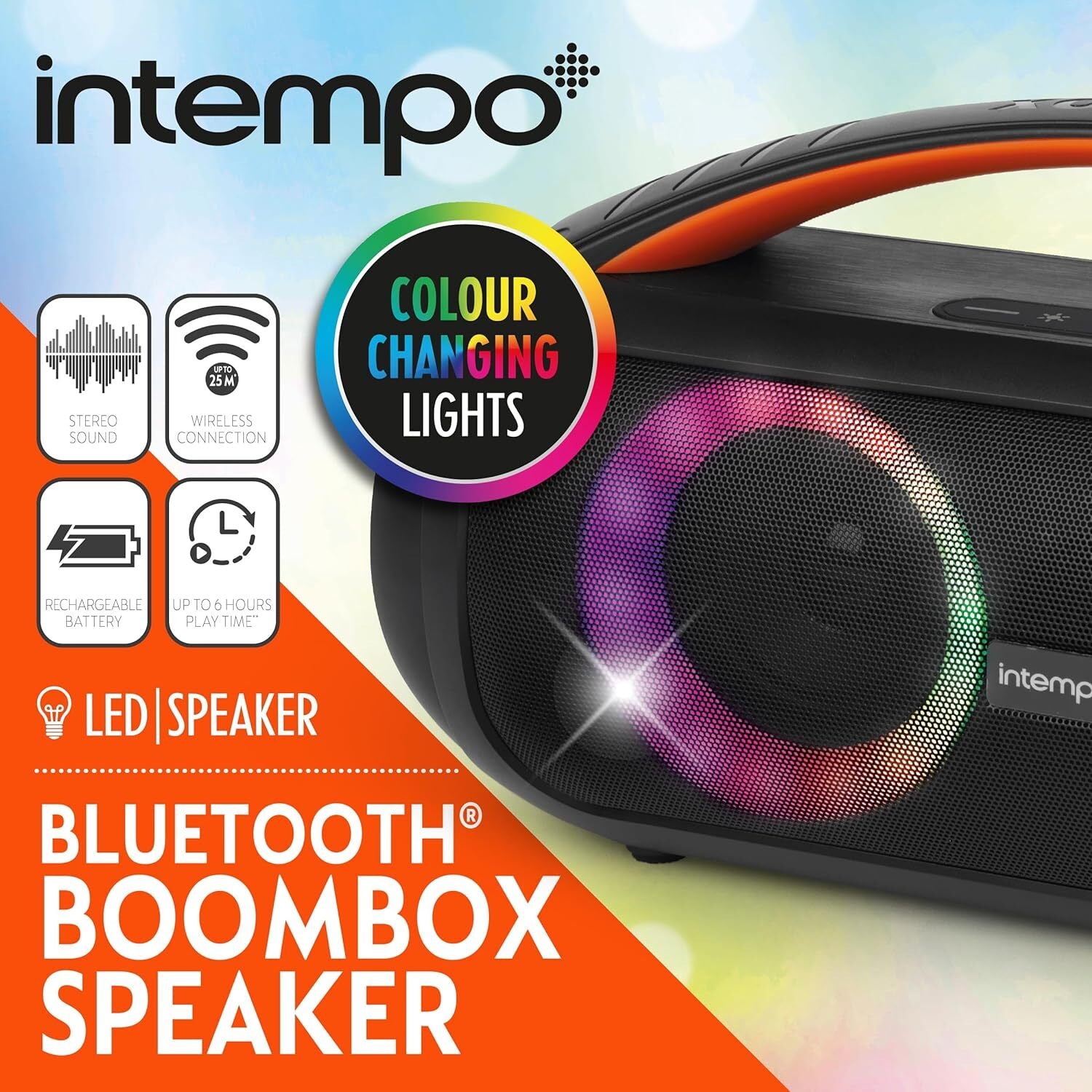 Intempo clearance led speaker