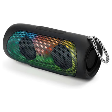 Bluetooth LED Speaker 10W Wireless Maxim Portable Party Speaker USB‑C Black