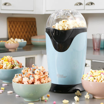 Giles & Posner 1200W Sorbet Blue Electric Popcorn Maker