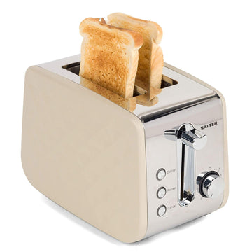 Salter 2-Slice Grey Toaster 850w Diamond Style