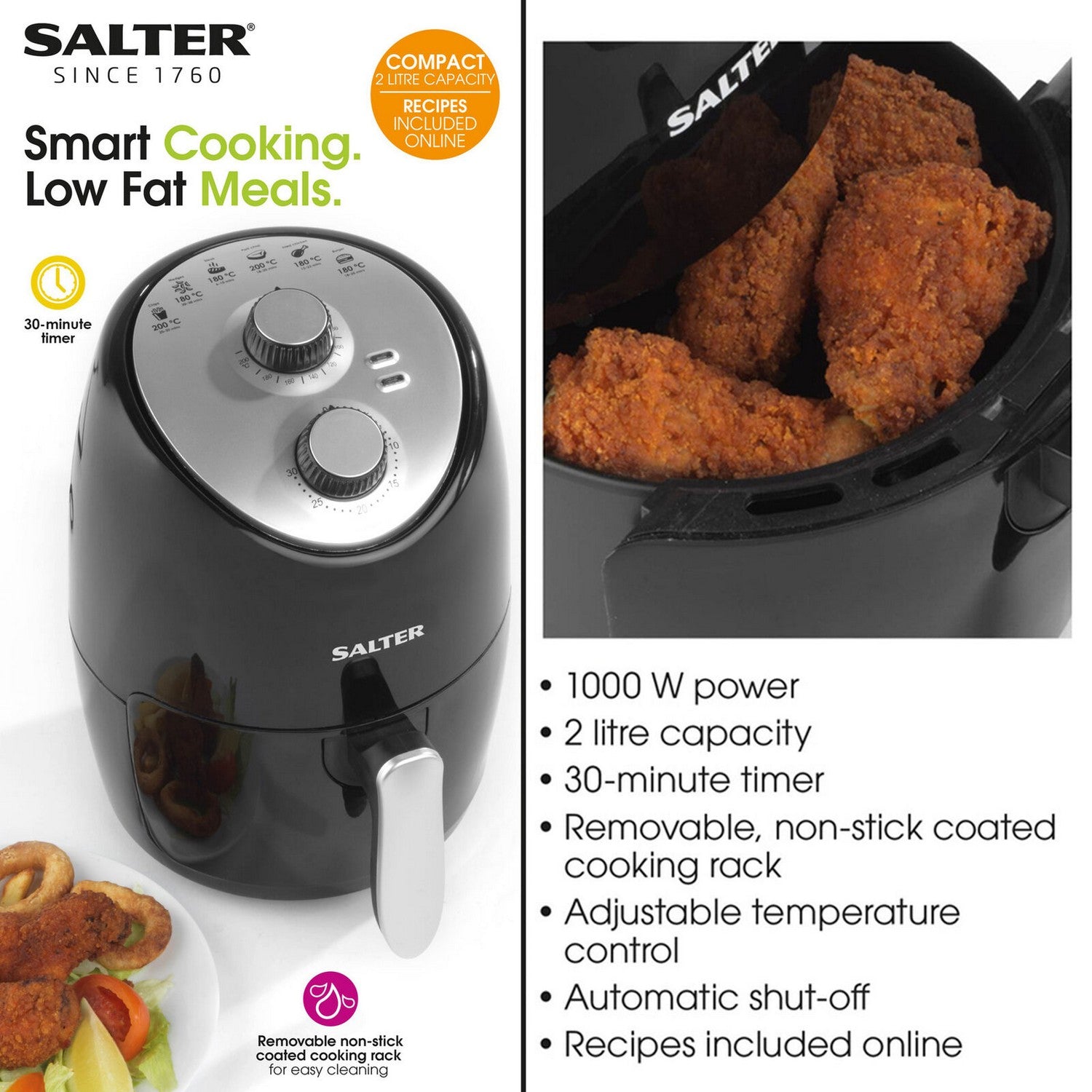 Air fryer shop 2 liter