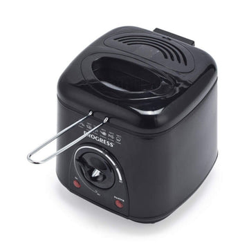 Progress 1L Compact Black Deep Fat Fryer