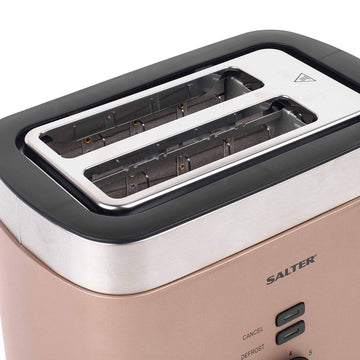 Ek3215 Champagne Vega 2-Slice Toaster