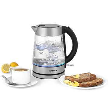 1.7L Electric Illuminating Glass Kettle