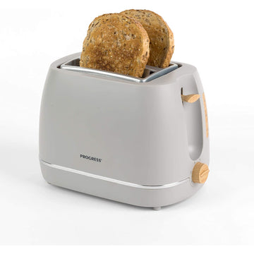 Progress 870W 2-Slice Grey Scandi Toaster