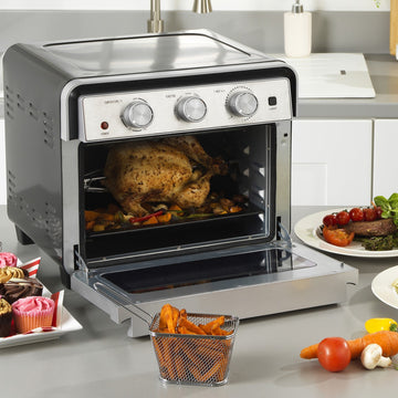 Salter 22 Litre Black Multifunctional Air Fryer