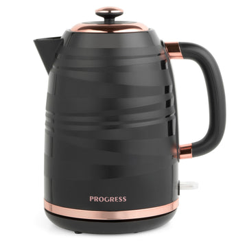 Progress 1.7L 3000W Jupiter Kettle with Swirl Effect Finish