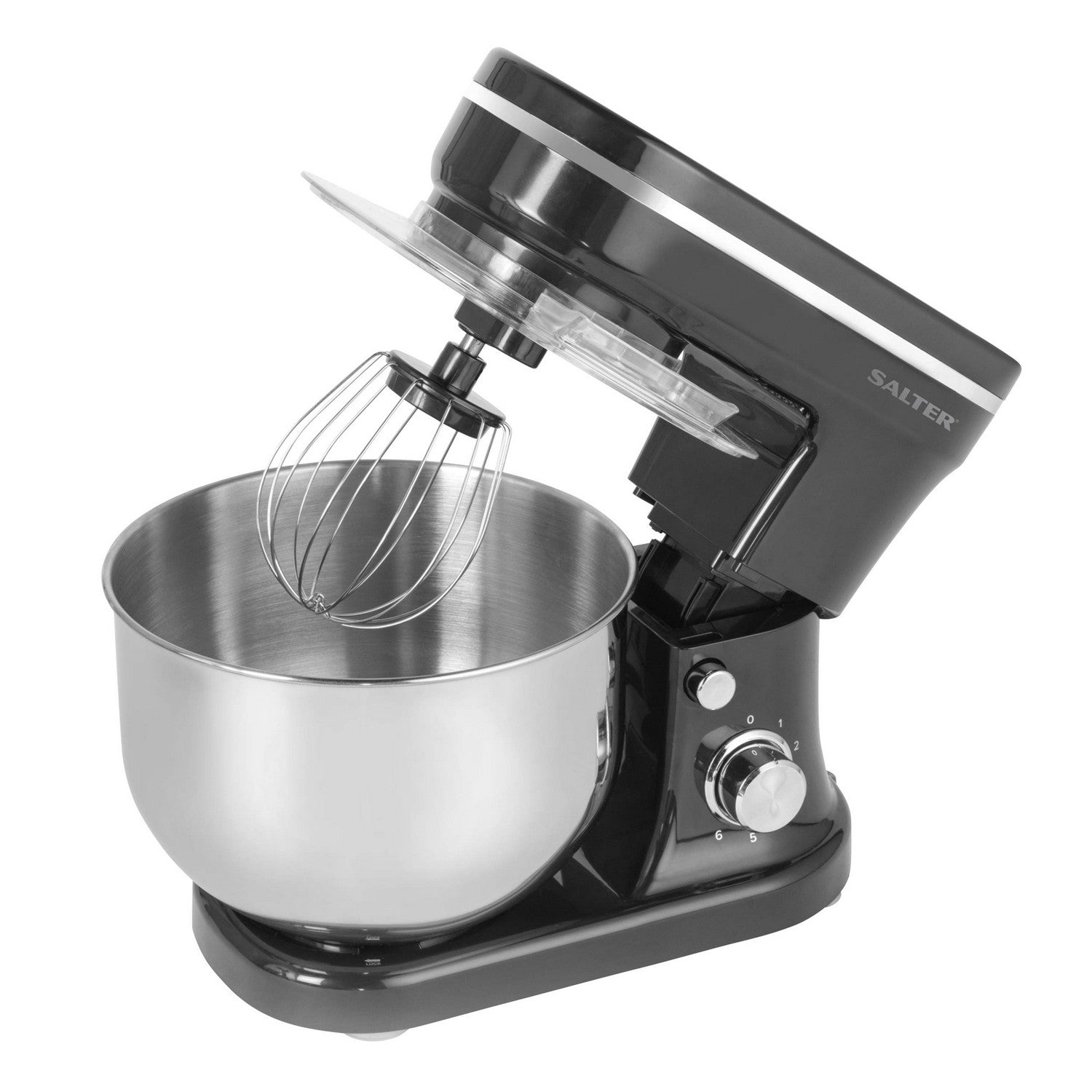 Stainless Steel Black 5 Litre Stand Mixer Aluminium Bowl