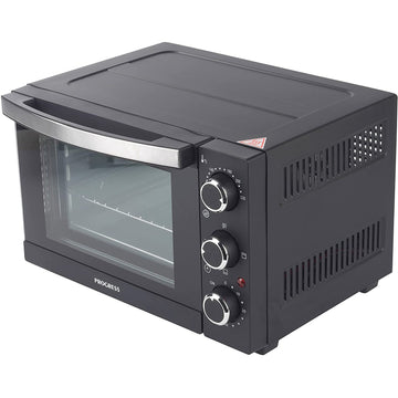 Progress 15 Litre Black Toaster Oven