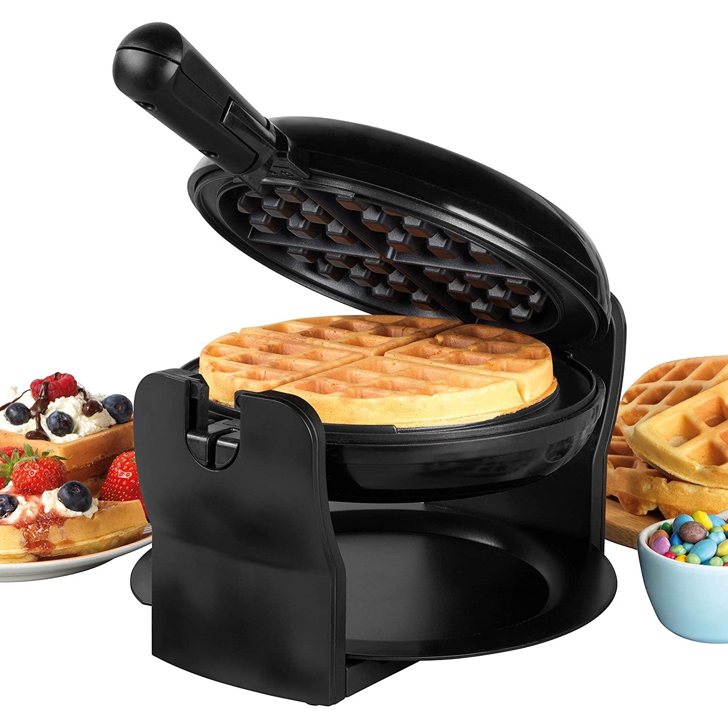 Progress Rotary Non-Stick Waffle Maker